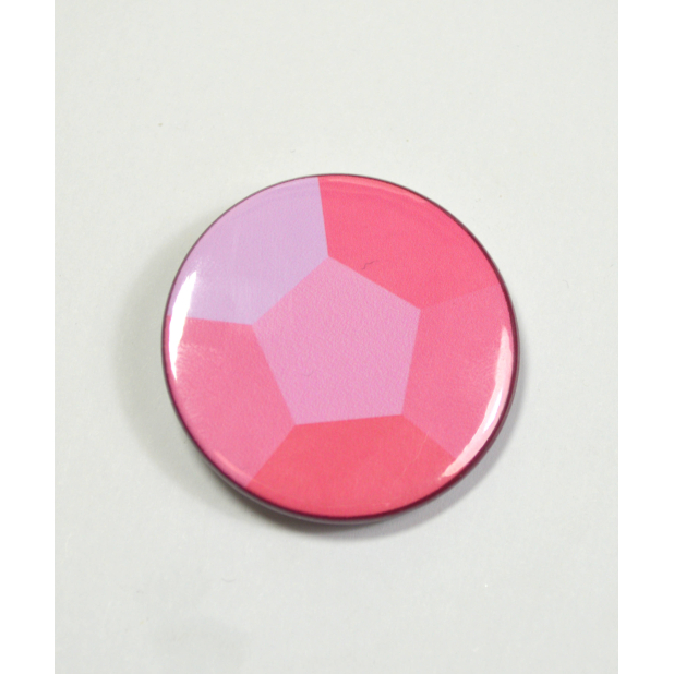 Steven Universe Rose Quartz Gem Pinback Button Badge