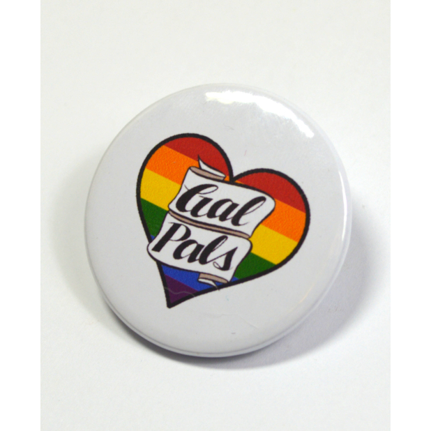 LGBT+ Lesbian Gal Pals Button Badge