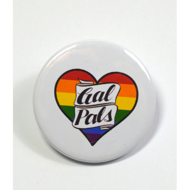 LGBT+ Lesbian Gal Pals Button Badge