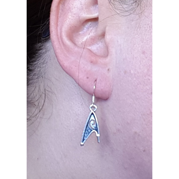 Star Trek TOS Engineering Logo Earrings