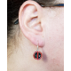 Deadpool SIlver Earrings