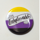 Non-Binary Genderqueer Genderfluid Enby Enbylievable Queer Pride Button Badge