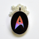 Star Trek Sci Fi Starfleet Logo Holographic Resin Pendant