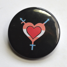 Trans and Gender Diverse Love Badge LGBTQIA