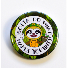 ACNH Leif Gotta Do What Makes You Happy Badge