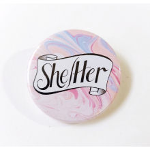 She-Her Pronouns Badge