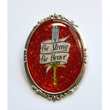 She-Ra Adora Be Strong, Be Brave Brooch