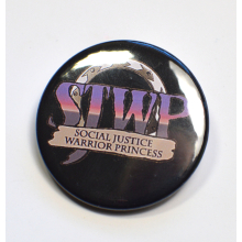SJWP Social Justice Warrior Princess Xena Feminist Badge